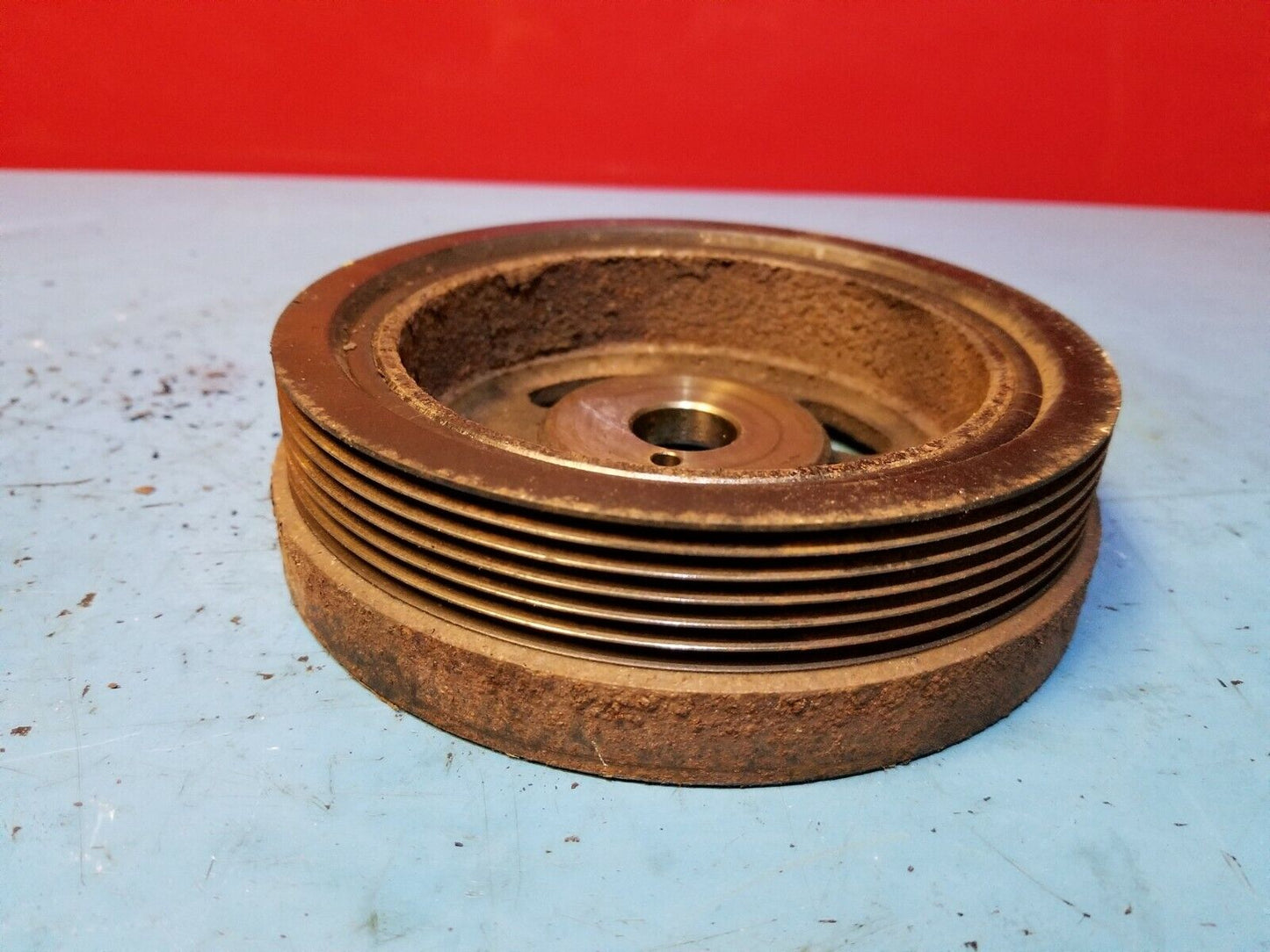 14 15 16 Subaru Forester 2.5l Crankshaft Pulley Harmonic Balancer OEM