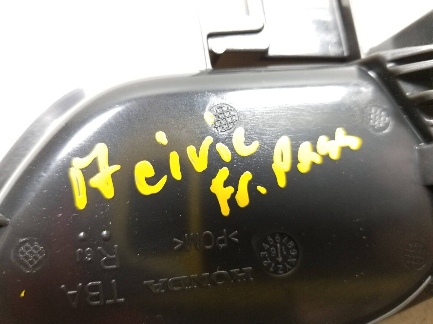 16 17 18 19 20 Honda Civic Sedan Front Right Pass Side Interior Door Handle OEM