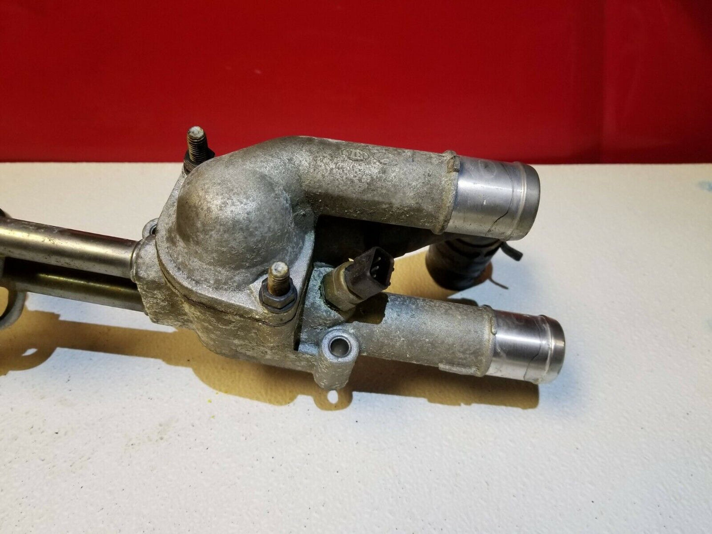 10 11 12 Kia Soul 2.0l Thermostat Housing Assy OEM 57k Miles