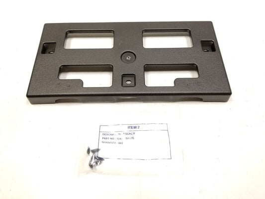 18-21 Hyundai Kona Front Bumper License Plate Holder Bracket OEM 29k Miles