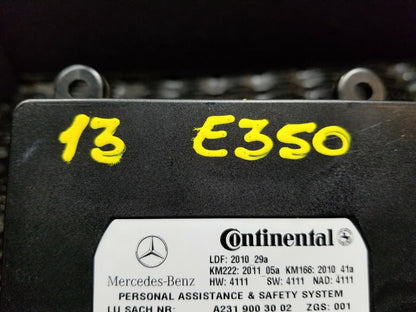 10 11 12 13 Mercedes-benz E350 W212 Voice Control Module OEM 39k