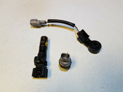 04 05 06 Scion Xa 1.5l Crankshaft Knock Oil Pressure Sensor 3pcs OEM