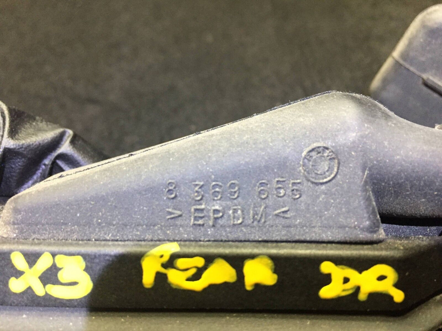 04 05 06 BMW X3 E83 Rear Left Driver Side Door Wire Wiring Harness OEM D34