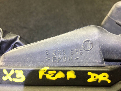 04 05 06 BMW X3 E83 Rear Left Driver Side Door Wire Wiring Harness OEM D34