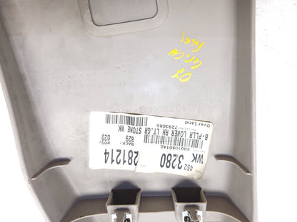 2006 - 2010 Jeep Grand Cherokee Center Lower B Pillar Cover Trim Right Pass OEM