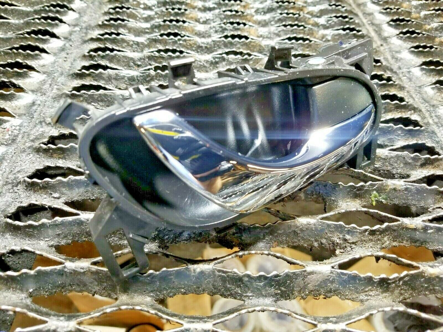 16 17 18 Nissan Sentra Rear Right Pass Side Interior Door Handle Chrome OEM 40k