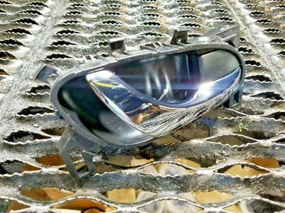 16 17 18 Nissan Sentra Rear Right Pass Side Interior Door Handle Chrome OEM 40k