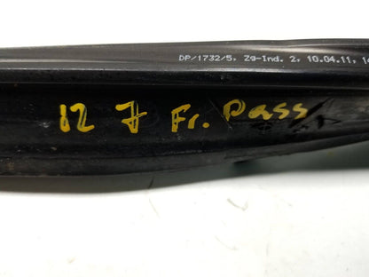 09 10 11 12 BMW 750li Front Right Pass Door Window Weatherstrip Seal OEM
