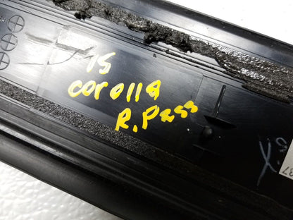 14 15 16 Toyota Corolla Rear Right Pass B Pillar Exterior Trim Molding OEM