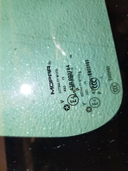 12 13 14 15 16 Jeep Patriot Rear Right Pass Side Quarter Window Glass OEM 54k