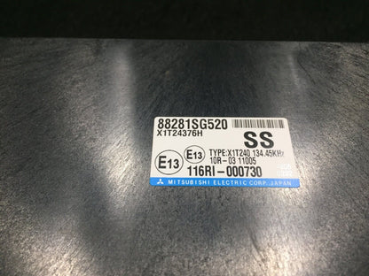 14 15 16 Subaru Forester Multifunction Control Module 88281sg520 OEM 43k
