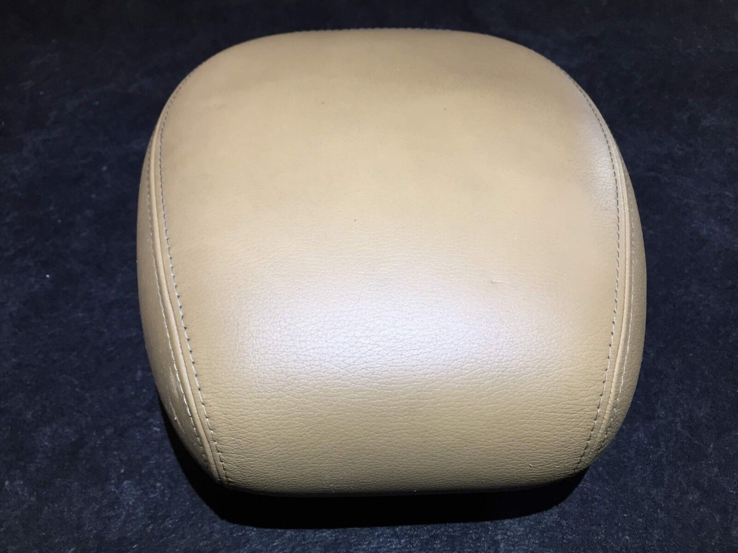 03 04 06 Porsche Cayenne Front Left Driver Seat Leather Headrest Head Rest OEM