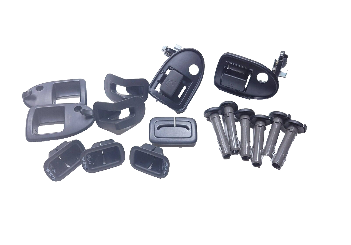 18-21 Hyundai Kona Rear Seat Trim & Fold Lock OEM