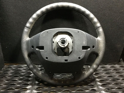 07 08 09 10 11 12 Hyundai Veracruz Steering Wheel Black Leather OEM
