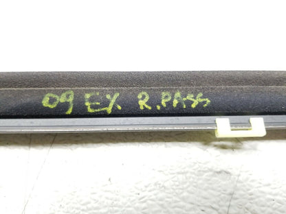 07 08 09 Lexus ES350 Rear Right Passenger Side Door Window Chrome Belt Trim OEM