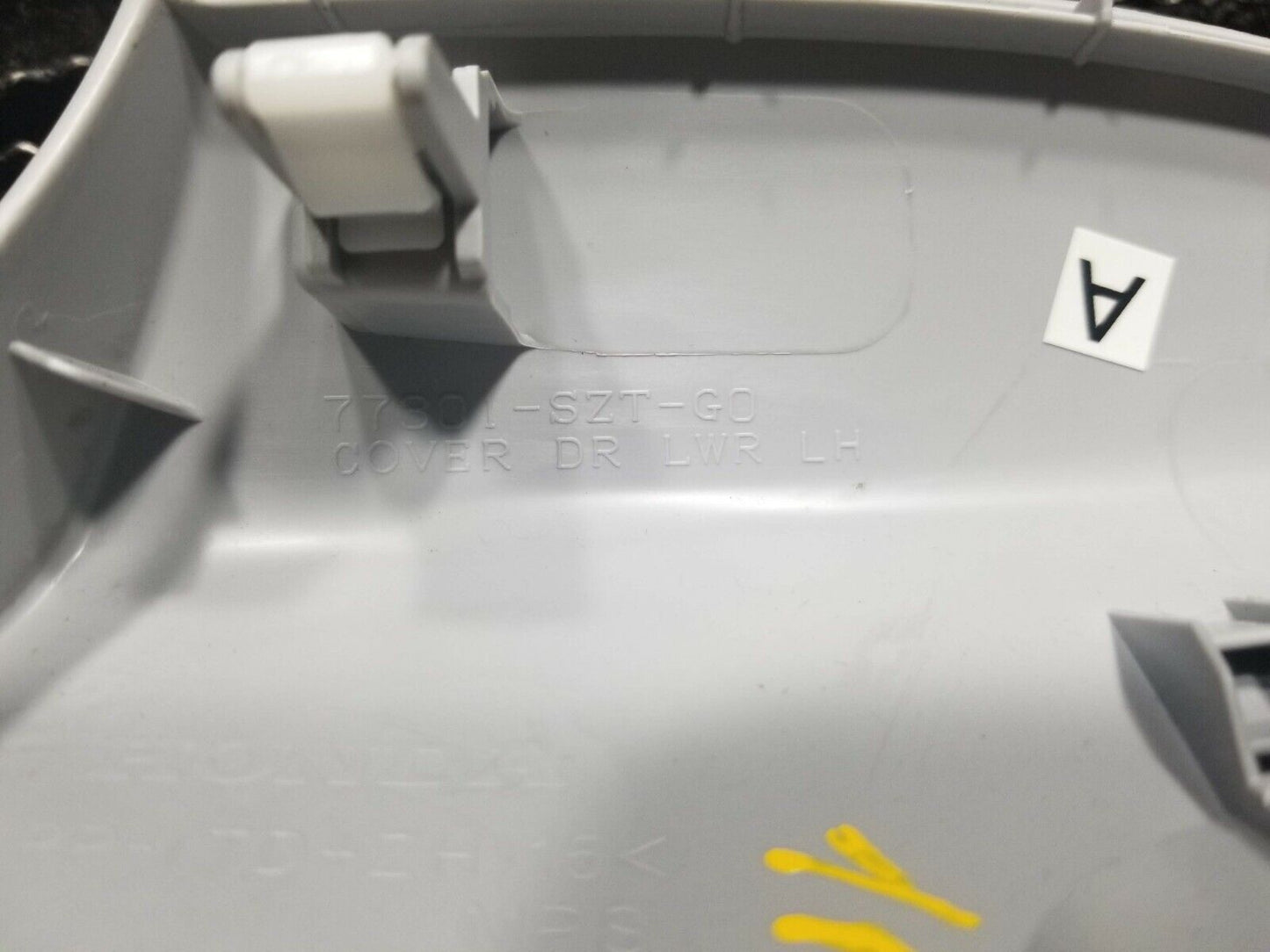 11 12 13 Honda Cr-z Driver Side Fuse Lid Box Cover 77301sztg0 OEM