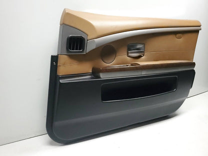 02 03 04 05 BMW 745i E65 Front Right Door Trim Panel Passenger Side OEM