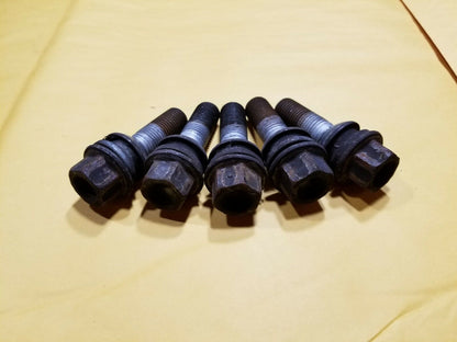 11 12 13 14 15  Audi Q7 Wheel Nut Lug Bolt 5pcs OEM 87k Miles