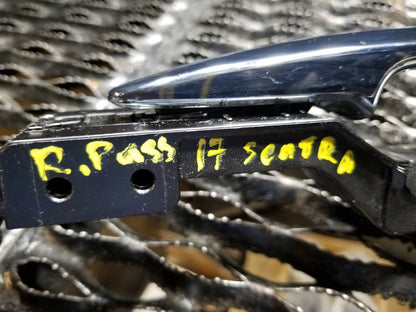 16 17 18 Nissan Sentra Rear Right Pass Side Exterior Door Handle Chrome OEM 40k