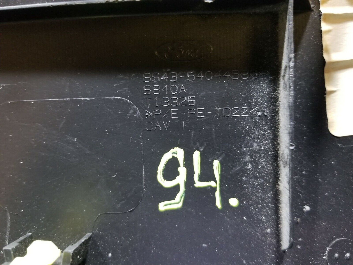 2008 2009 2011 Ford Focus Passenger Side Dash Vent Trim Bezel With Vent OEM #94