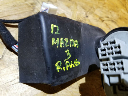 10 11 12 13 Mazda 3 Sedan Rear Right Passenger Side Door Wire Harness OEM