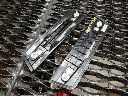 2014 2015 Infiniti Q40 Rear Left & Right Sill Scuff Step Plate Trim 2pcs OEM 34k