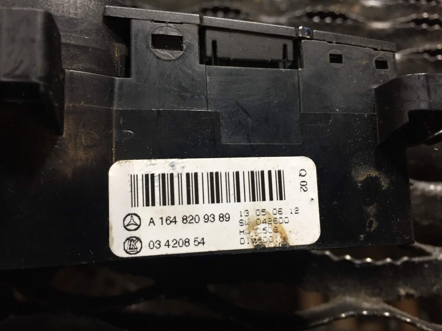 06 07 08 09 10 11 Mercedes Ml350 Rear Climate Control Seat Switch OEM #35 62k