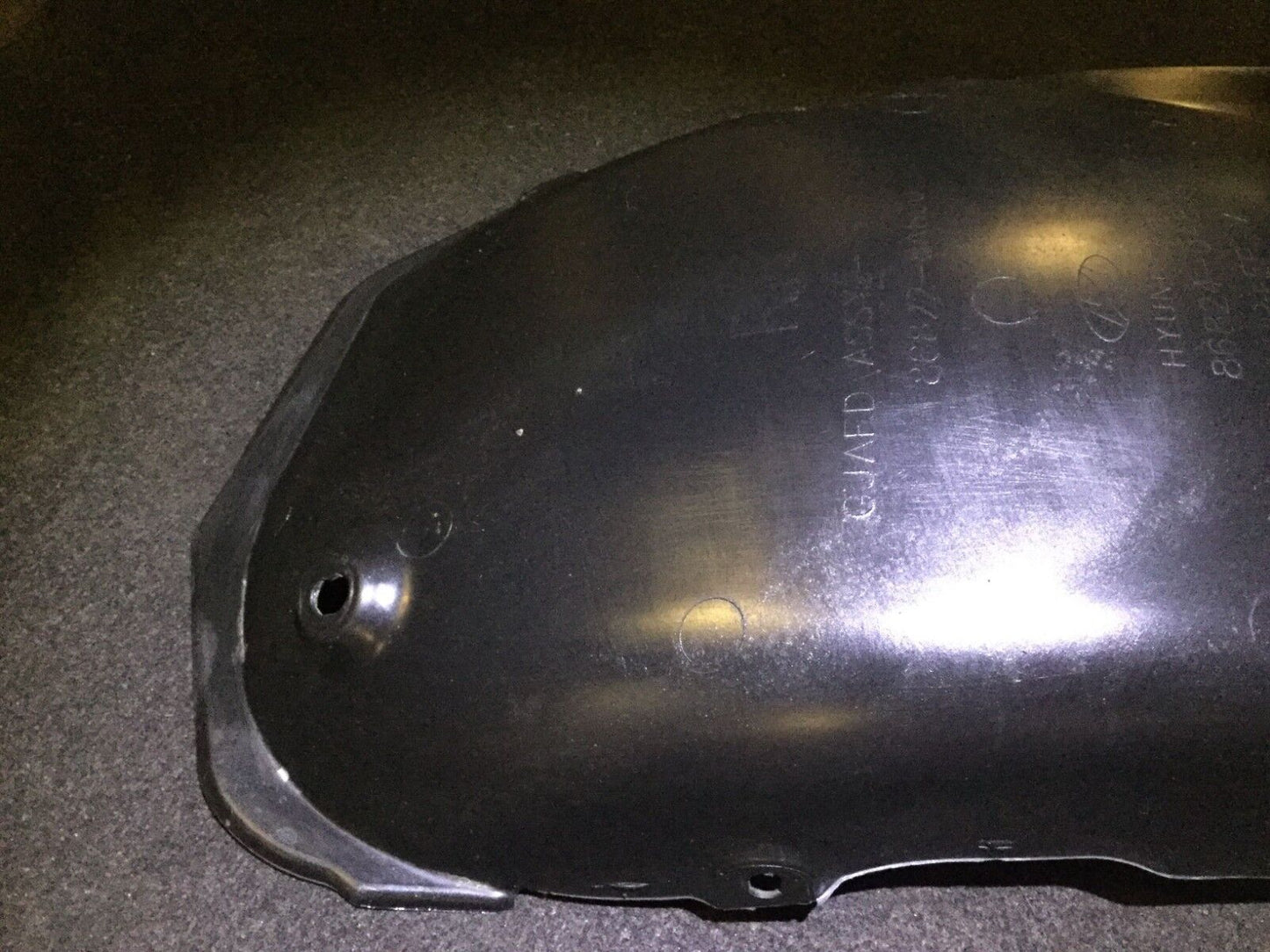 06-10 Hyundai Sonata Rear Passenger Side Splash Shield Fender Liner OEM D12