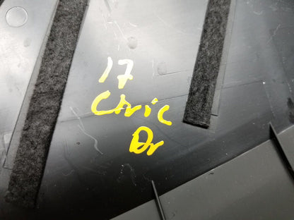 16 17 18 19 20 Honda Civic Sedan Left Driver Side Inner Cover Panel Trim OEM