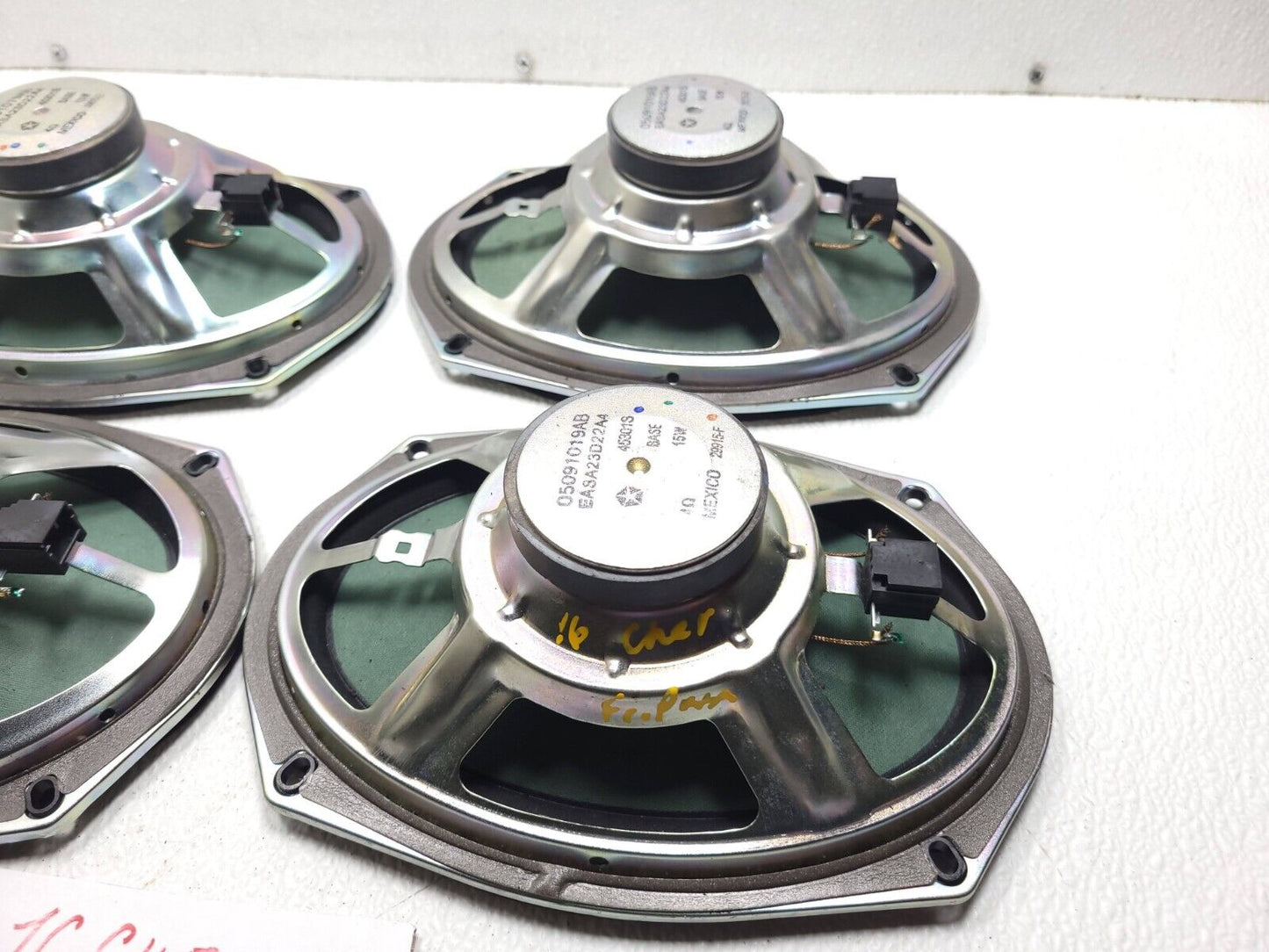 14 15 16 17 18 Jeep Cherokee Door Speaker 4pcs OEM