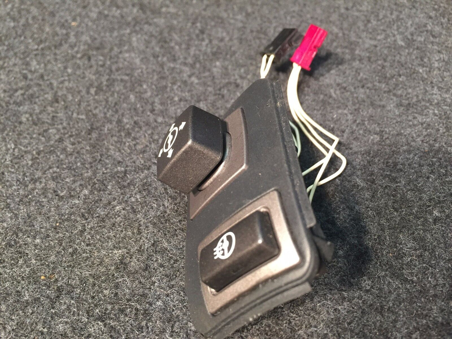 02 03 04 05 BMW 745i 745li E65 E66 Steering Wheel Adlustment & Heat Switch OEM