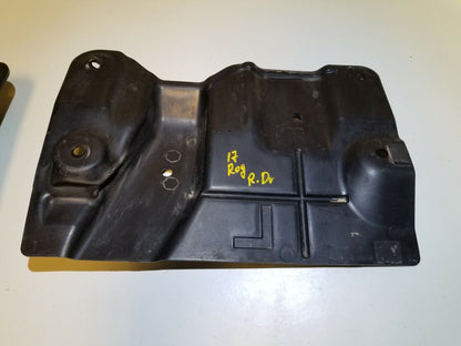 16 17 18 19 Nissan Rogue Floor Undercover Splash Shield Left & Right Pair OEM
