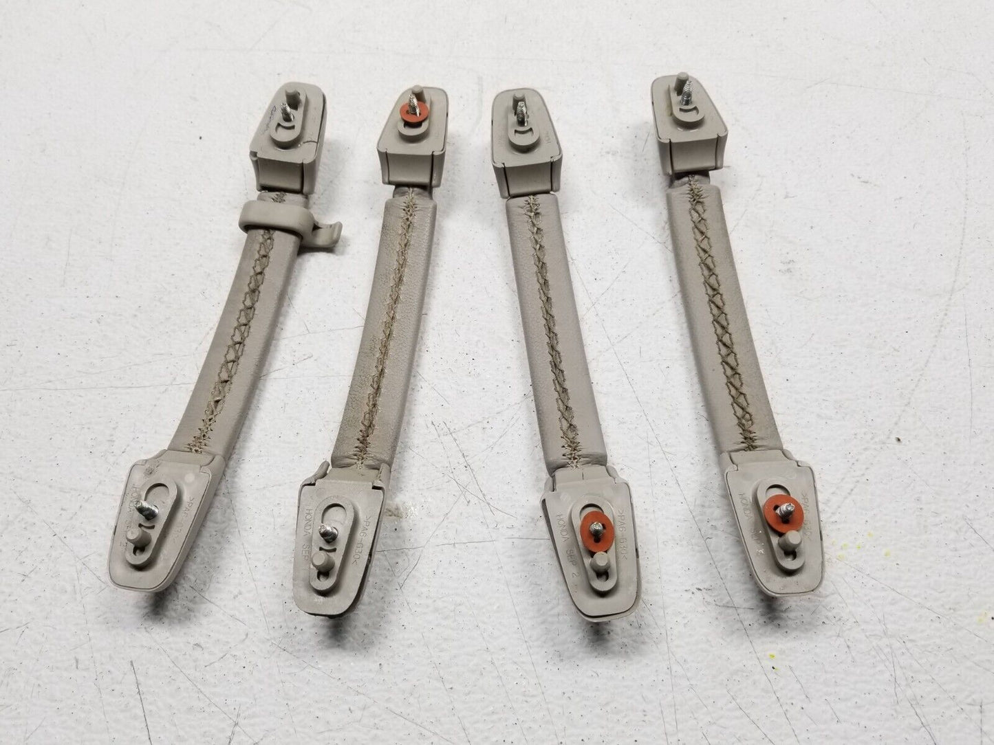 07 08 Acura Tl Type-s Roof Overhead Grab Handle 4pcs OEM
