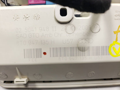 2009-2012 Audi Q5  Overhead Dome Reading Light Console 8t0947135h  OEM