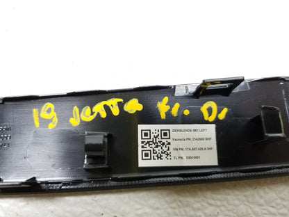 19 20 21 Volkswagen Jetta Front Left Driver Door Panel Trim Strip OEM
