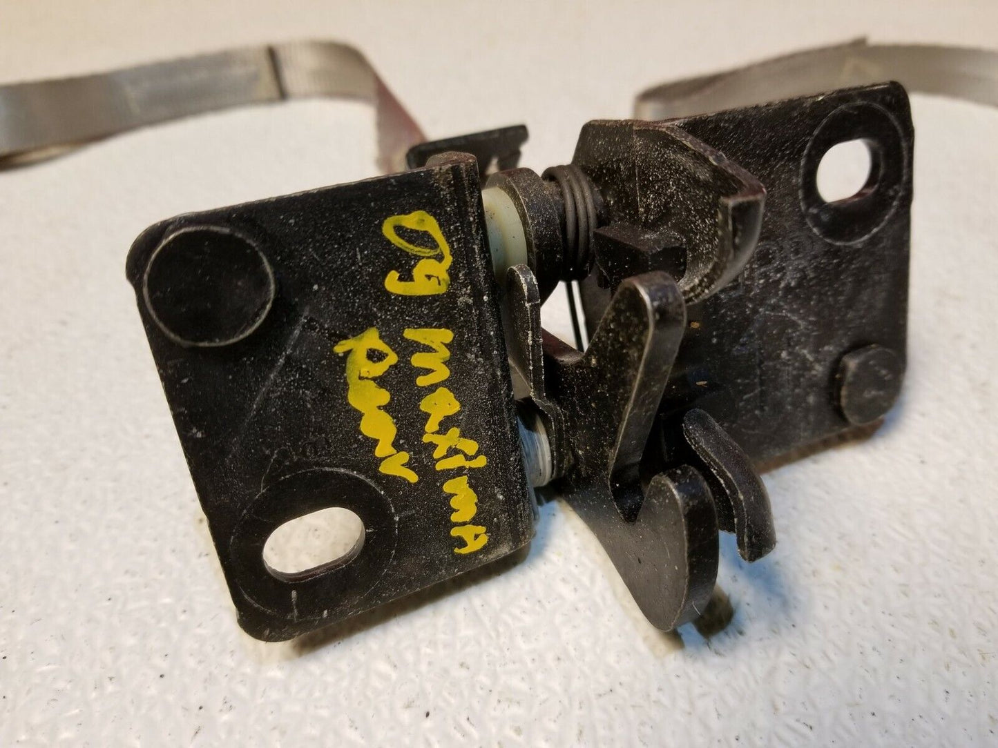 09 10 11 12 13 14 Nissan Maxima Rear Seat Fold Lock Pair OEM