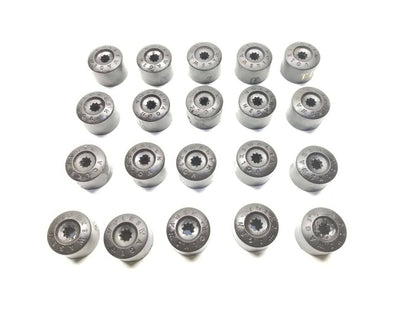 09 11 12 13 14 15 16 17 VW Tiguan Wheel Lug Bolt Cap 20pcs OEM 43k