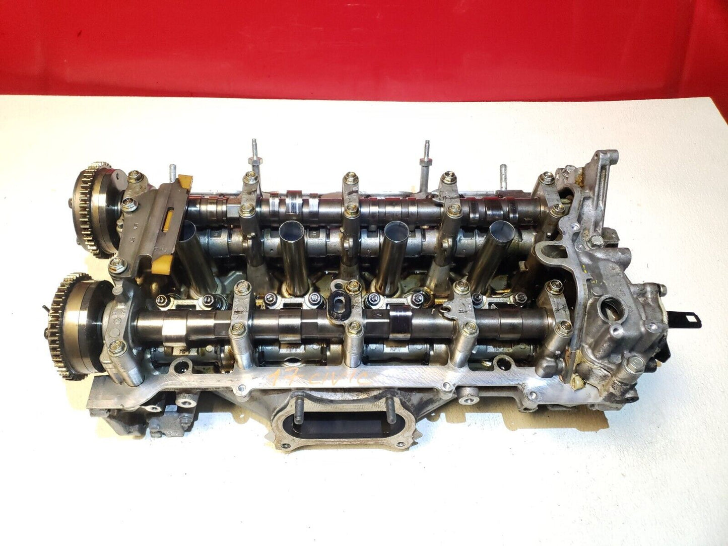16 17 18 19 20 Honda Civic 2.0l Engine Cylinder Head OEM 51k