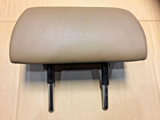 02 03 04 05 BMW 745i E65 Rear Right Passenger Side Headrest Leather OEM