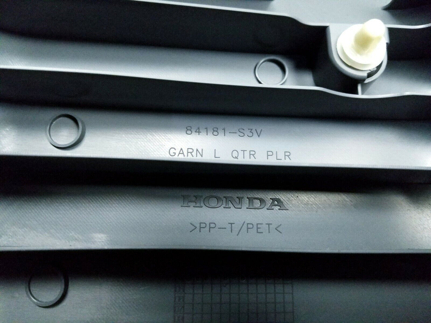 03 04 05 06 Acura MDX Rear Left Driver Quarter Trim Panel OEM 55k Miles