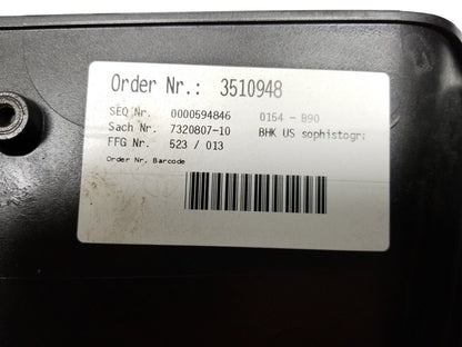 09 10 11 12 BMW 750li F02 Trunk Lid License Plate Panel Trim Finisher Cover OEM