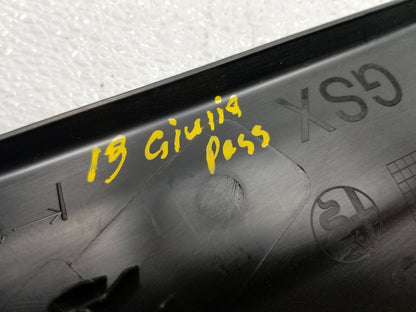 17 18 19 Alfa Romeo Giulia Center Console Under Dash Right Pass Trim Cover OEM