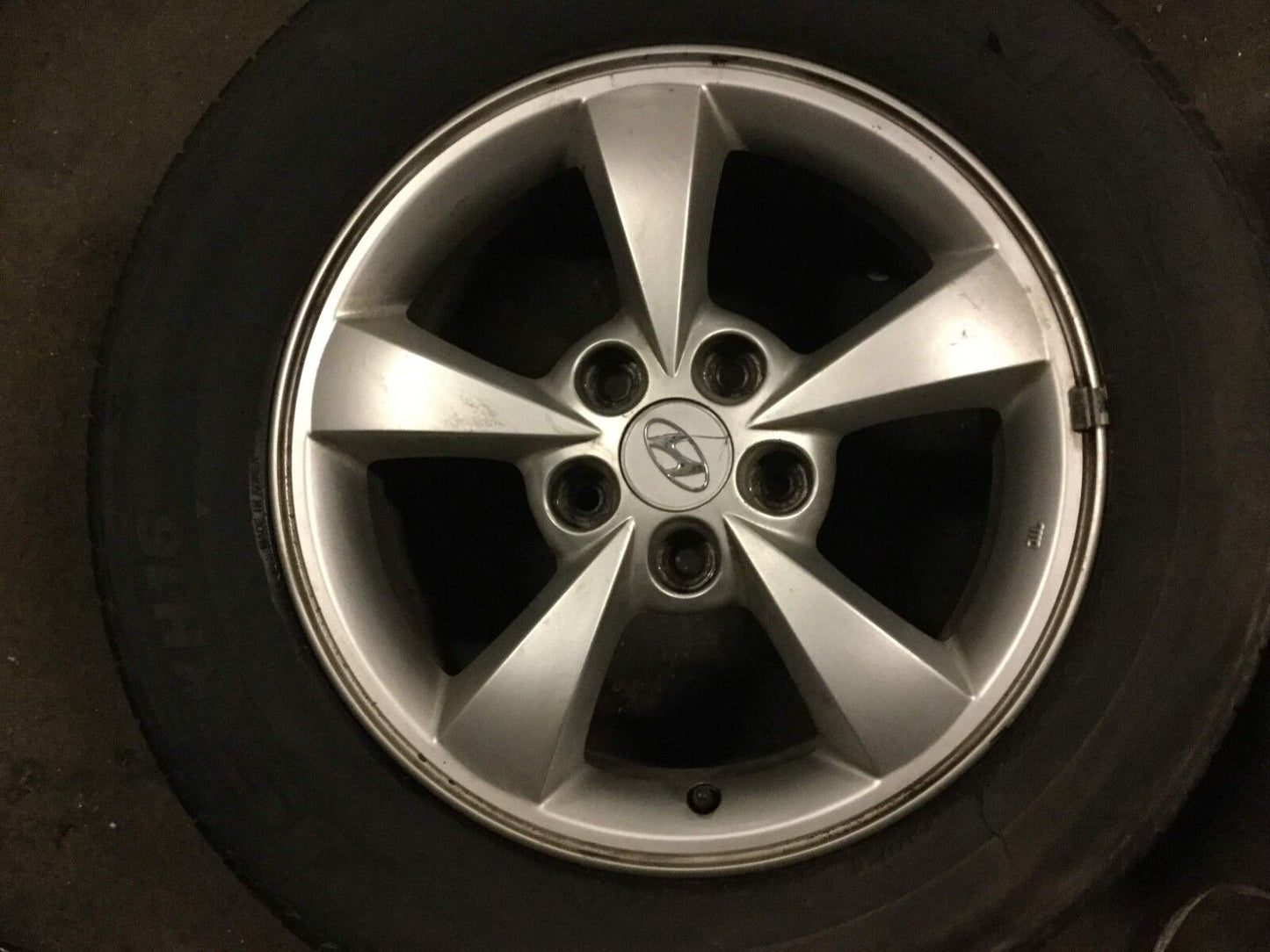 06 07 08 09 10 11 Hyundai Azera Alloy Wheel Rim & Tire 225/60 R16 4pcs OEM A8