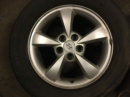 06 07 08 09 10 11 Hyundai Azera Alloy Wheel Rim & Tire 225/60 R16 4pcs OEM A8