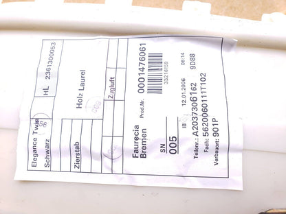 03 04 05 06 Mercedes Rear Door Panel Trim Left Driver Side W203 C230 Sdn OEM