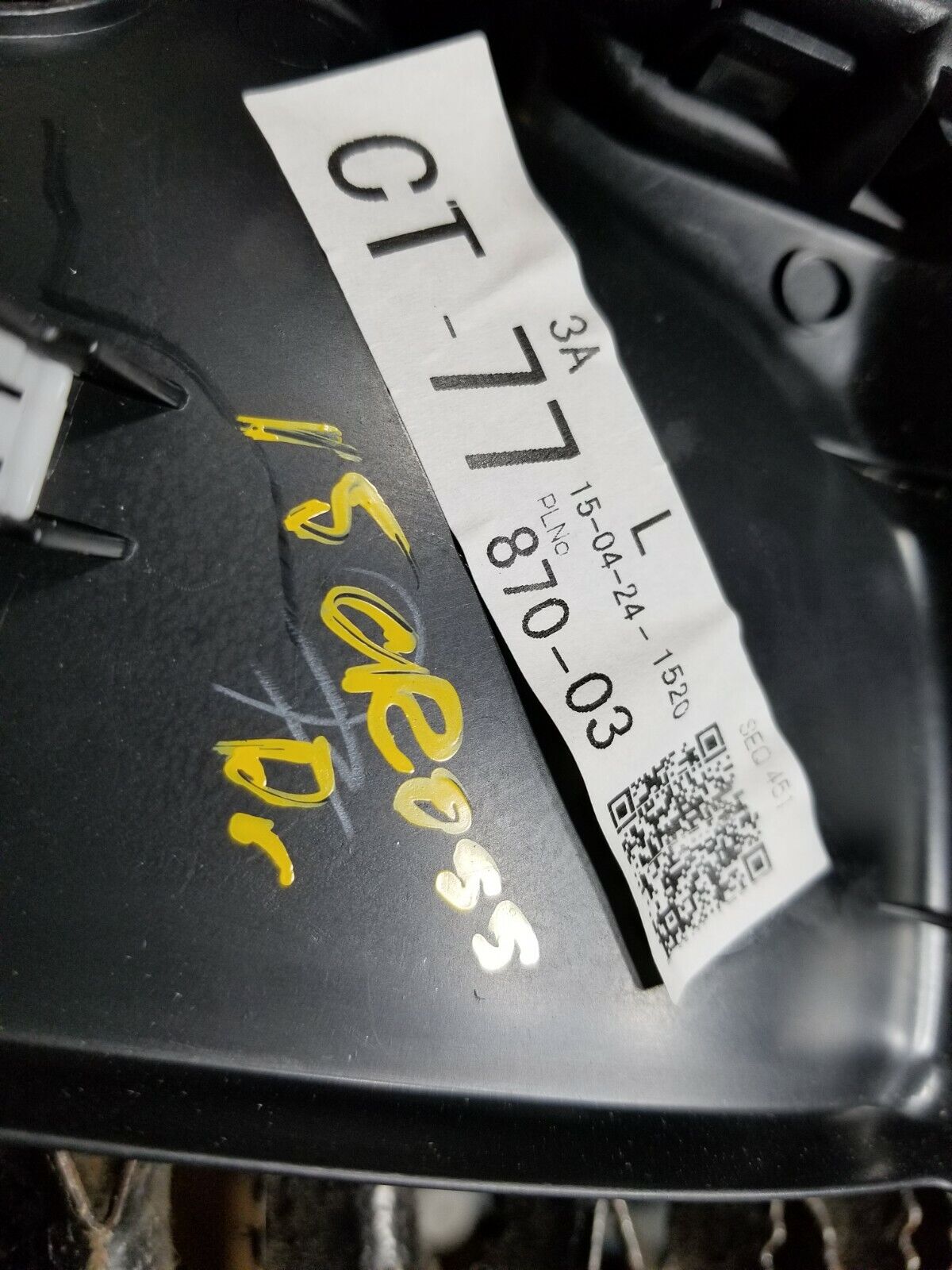 13 14 15 Subaru Xv Crosstrek Driver Lower Dash Trim Panel 66075fj030 OEM 86k