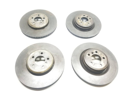 09 10 11 12 BMW 750li Brake Disc Rotor Front & Rear 4pcs OEM