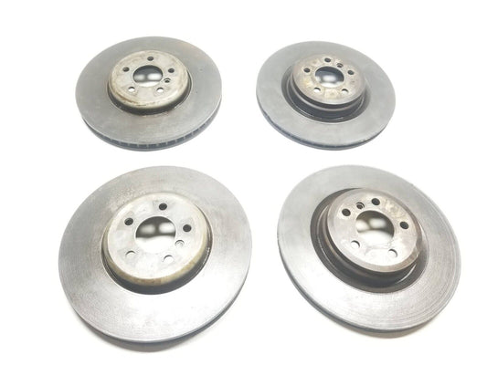 09 10 11 12 BMW 750li Brake Disc Rotor Front & Rear 4pcs OEM