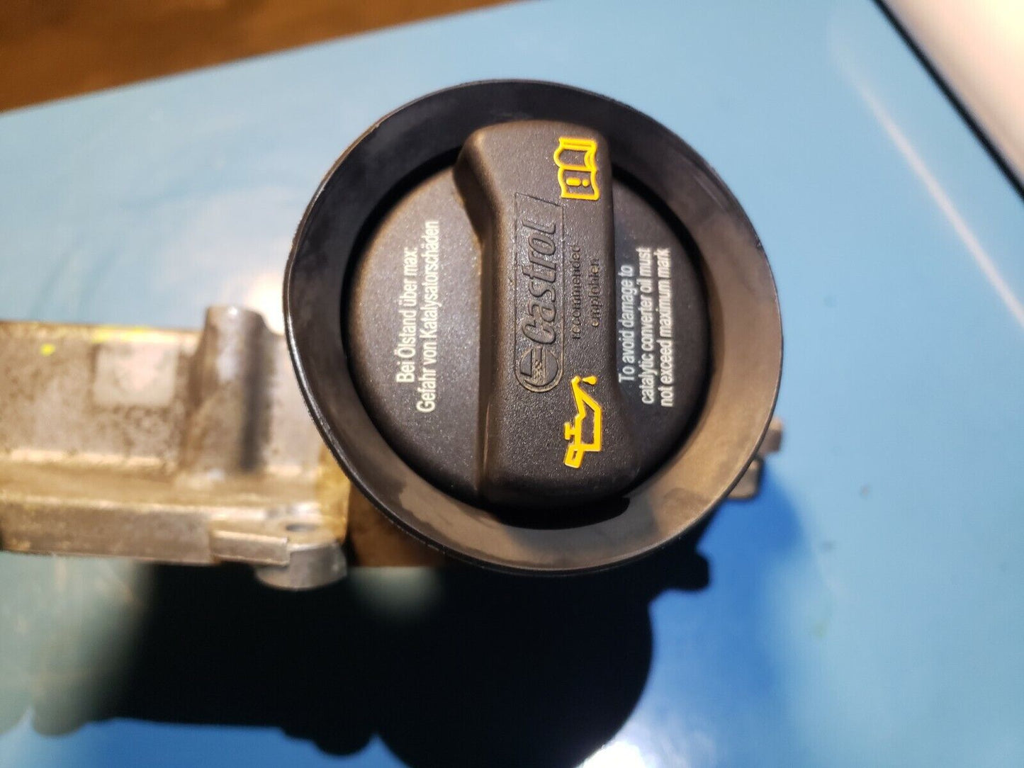 06 07 08 09 Volkswagen Golf Rabbit 2.5l Front Engine Upper Timing Cover OEM