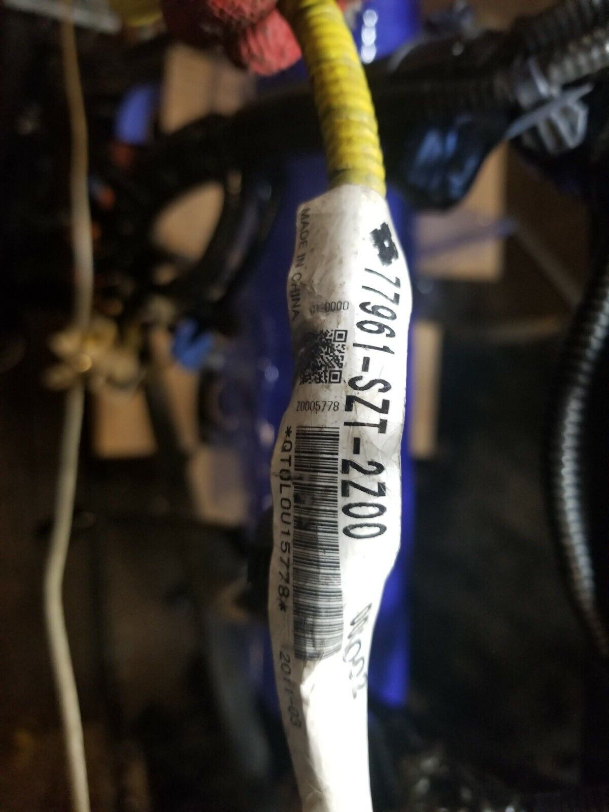 11 12 13 14 15 Honda Cr-z Crz Main Fuse Box Wire Harness OEM